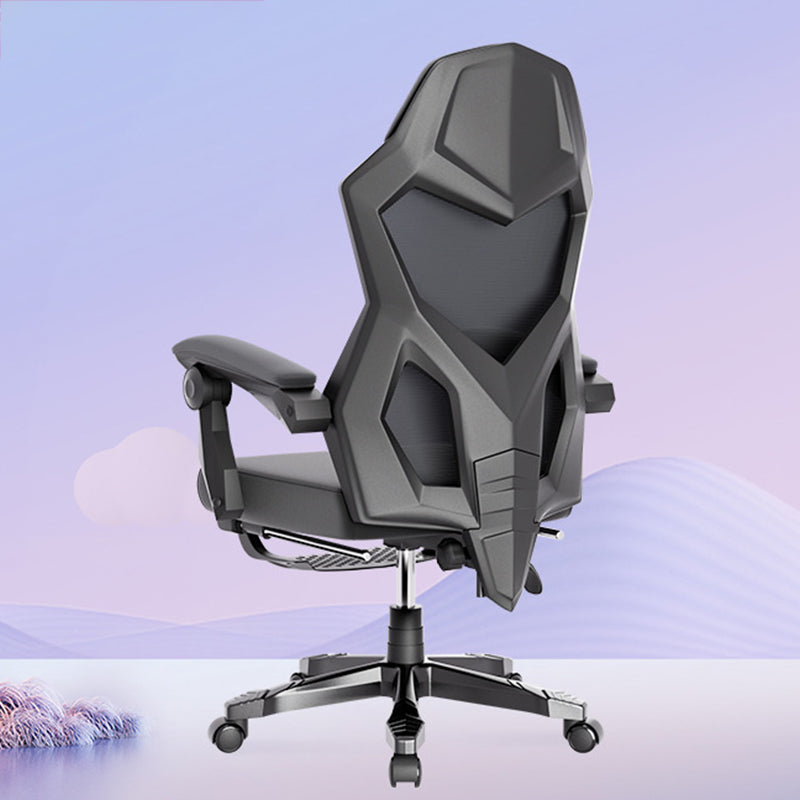 Modern Office Chair Adjustable Seat Height No Distressing Ergonomic Chair with Wheels