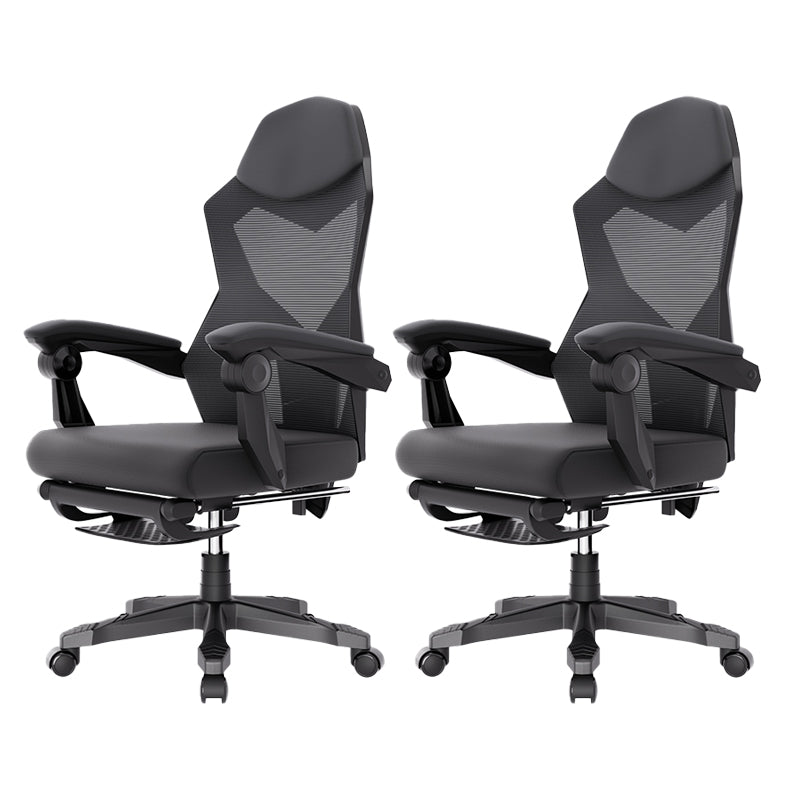 Modern Office Chair Adjustable Seat Height No Distressing Ergonomic Chair with Wheels