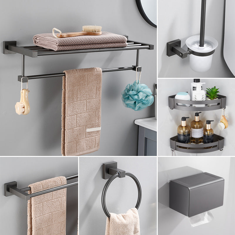 Contemporary Bathroom Accessory As Individual Or As a Set in Metal