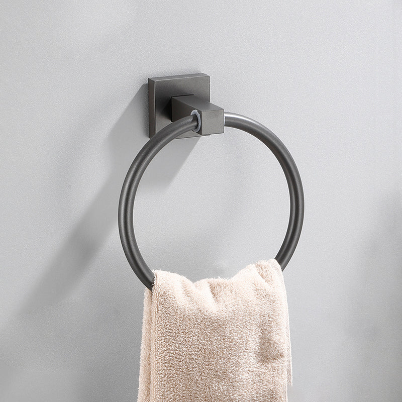 Contemporary Bathroom Accessory As Individual Or As a Set in Metal