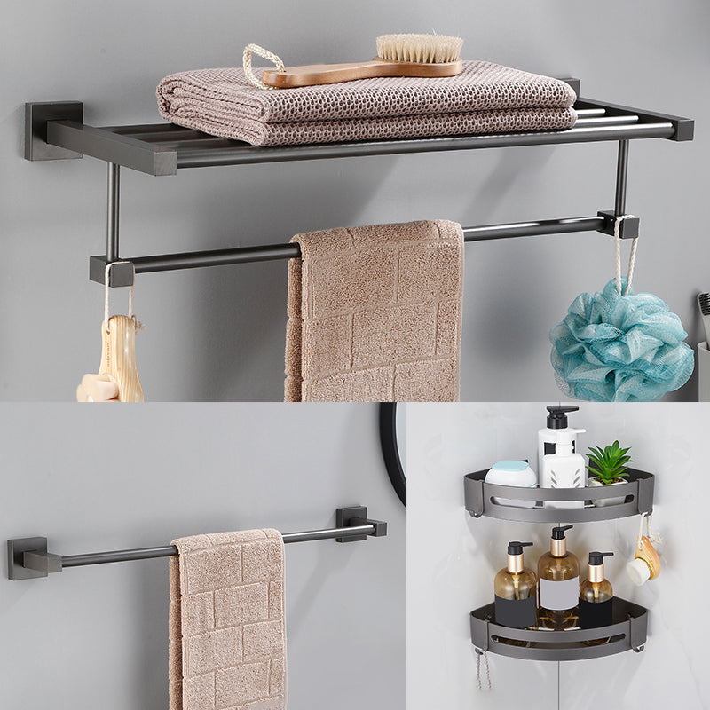 Contemporary Bathroom Accessory As Individual Or As a Set in Metal