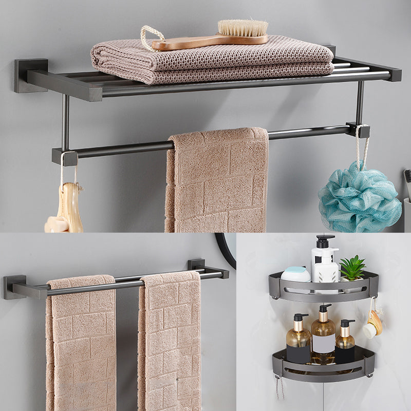 Contemporary Bathroom Accessory As Individual Or As a Set in Metal