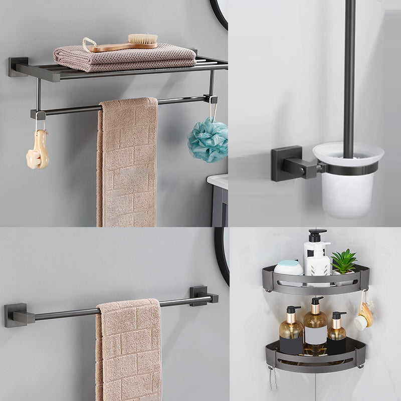 Contemporary Bathroom Accessory As Individual Or As a Set in Metal