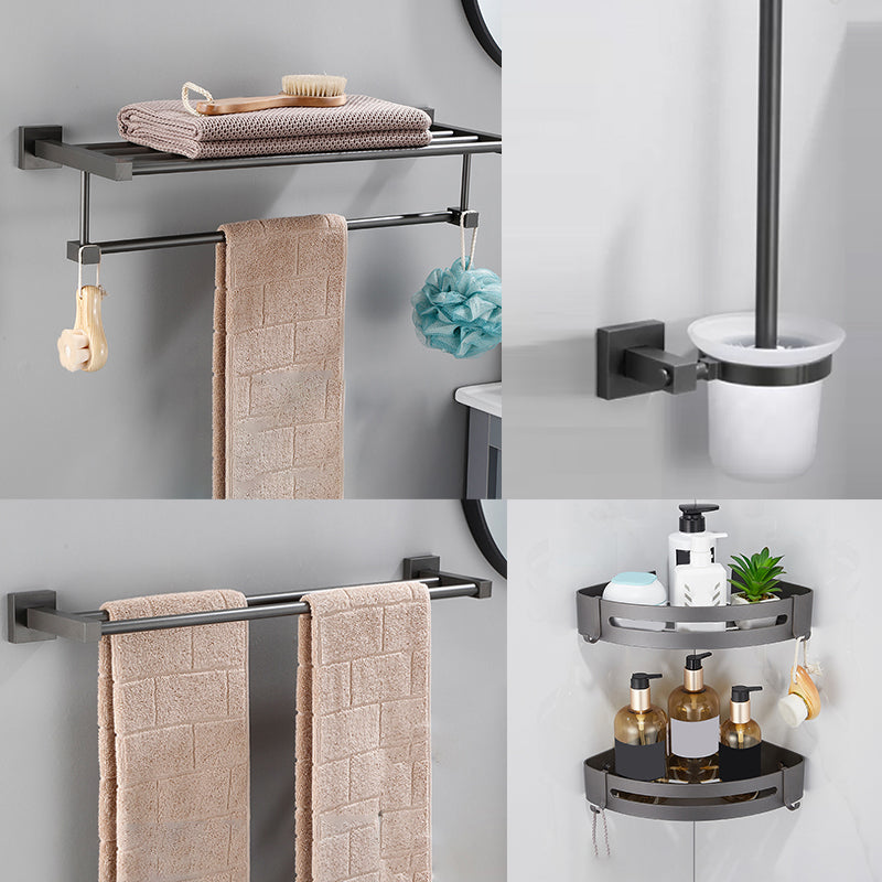 Contemporary Bathroom Accessory As Individual Or As a Set in Metal