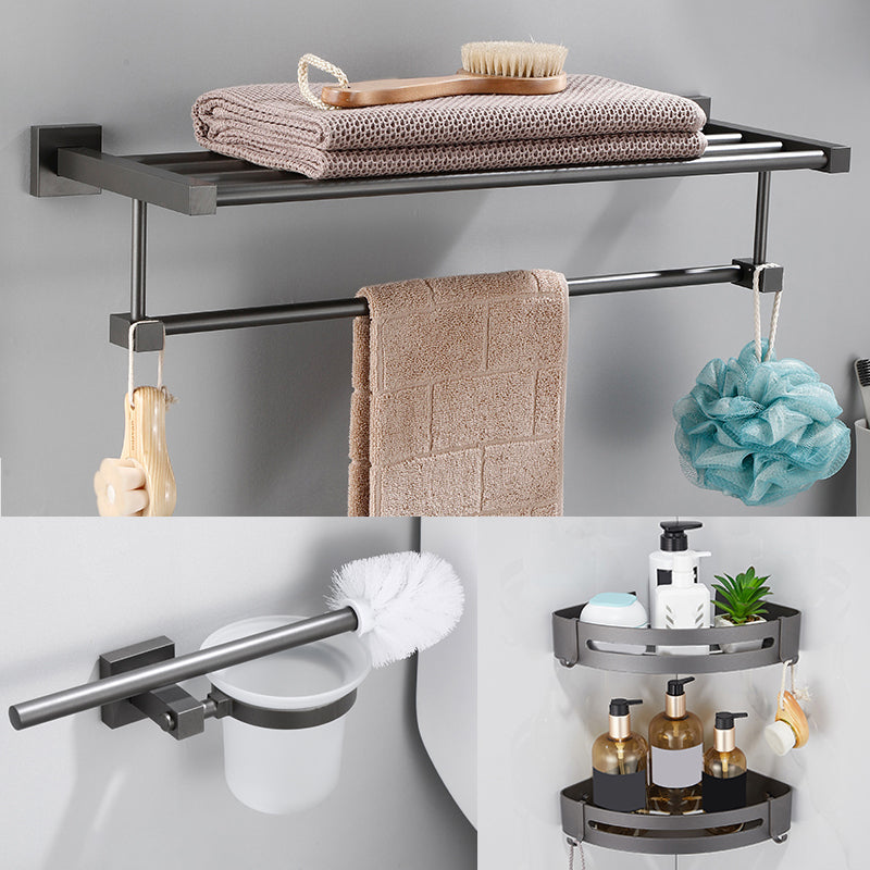 Contemporary Bathroom Accessory As Individual Or As a Set in Metal