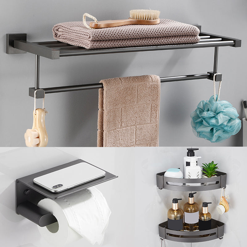 Contemporary Bathroom Accessory As Individual Or As a Set in Metal