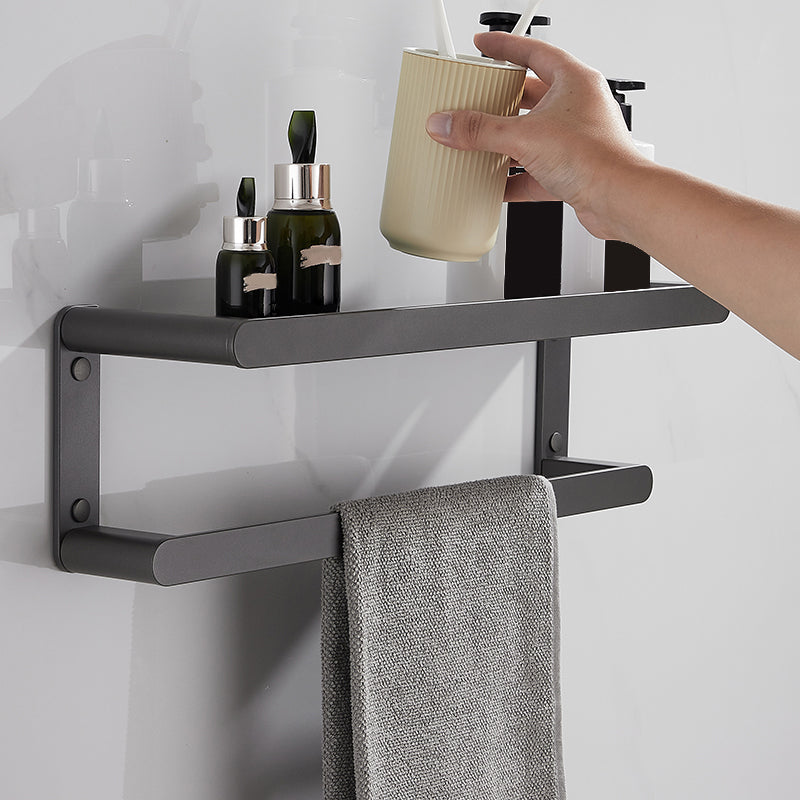 Modern Grey Bathroom Accessory As Individual Or As a Set in Metal