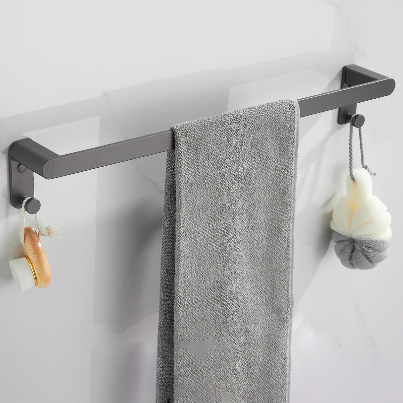 Modern Grey Bathroom Accessory As Individual Or As a Set in Metal