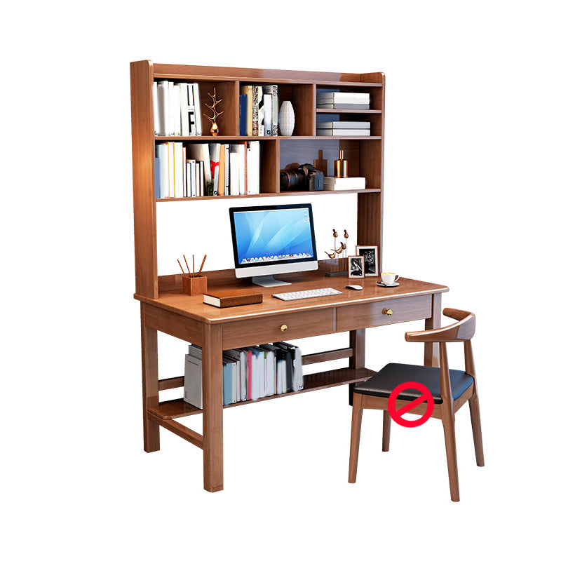 Writing Desk Kids Desk with Drawer Solid Wood Child Desk 23.6"W