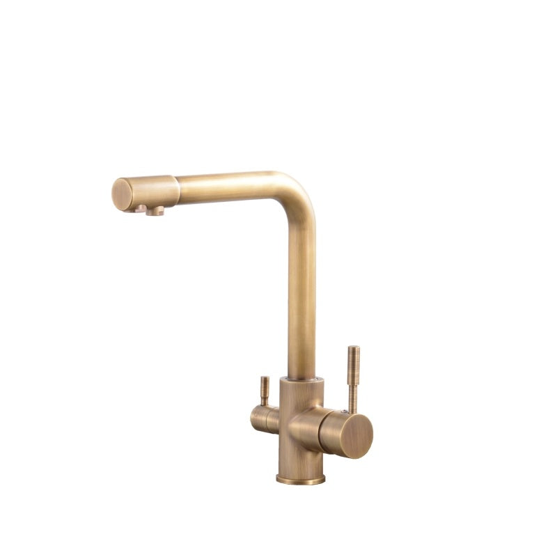 Traditional Kitchen Faucet Brass Low Profile Standard Kitchen Faucets Single Handle