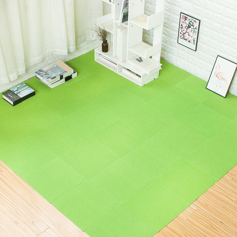 Modern Indoor Carpet Tiles Solid Color Stain Resistant Carpet Tiles