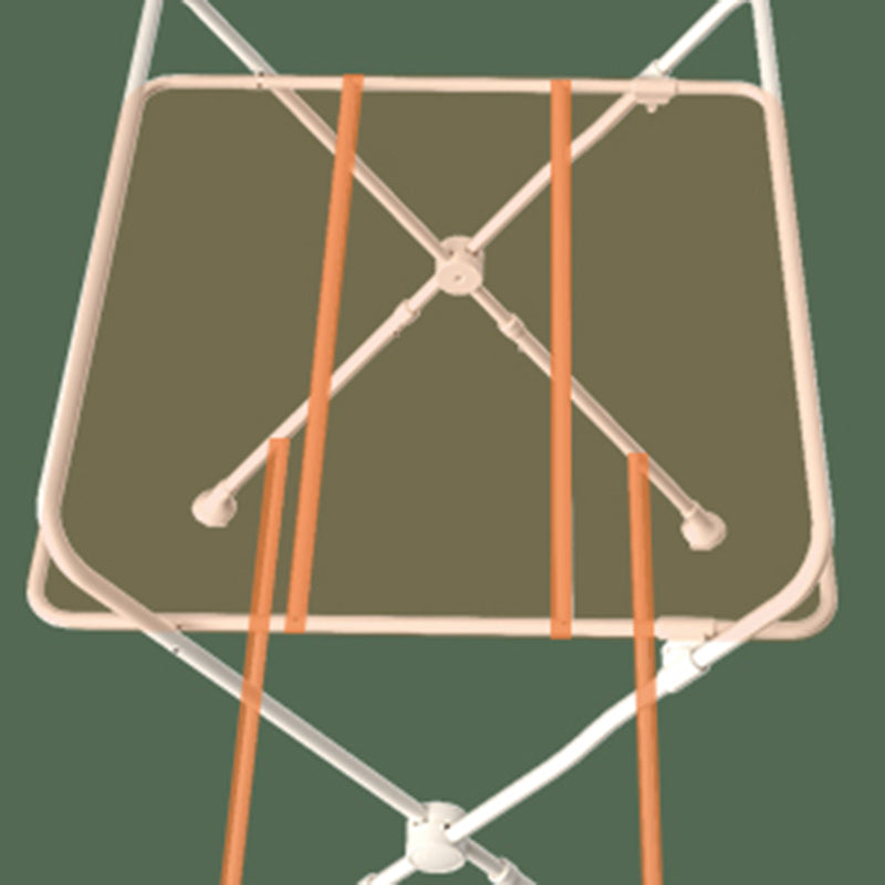 Modern Metal Baby Changing Table Safety Rails Changing Table With 4 Wheels