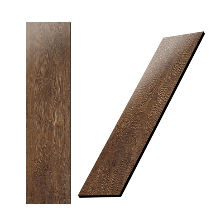 Rectangle PVC Flooring Smooth Peel and Stick Wood Look Vinyl Flooring