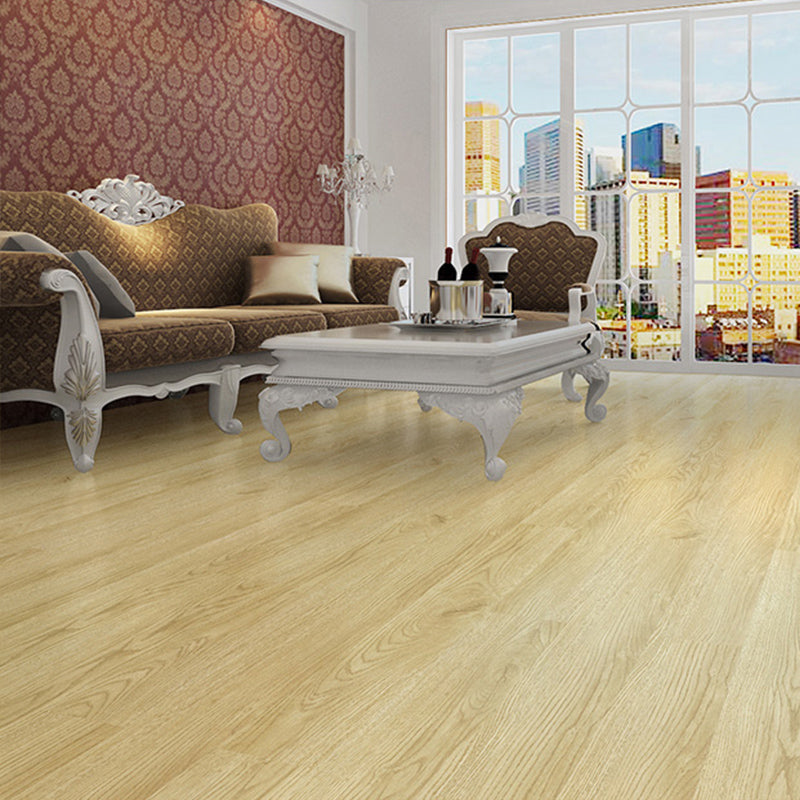 Rectangle PVC Flooring Smooth Peel and Stick Wood Look Vinyl Flooring