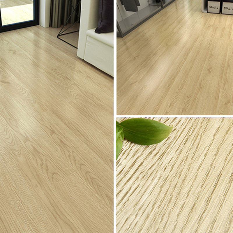 Rectangle PVC Flooring Smooth Peel and Stick Wood Look Vinyl Flooring