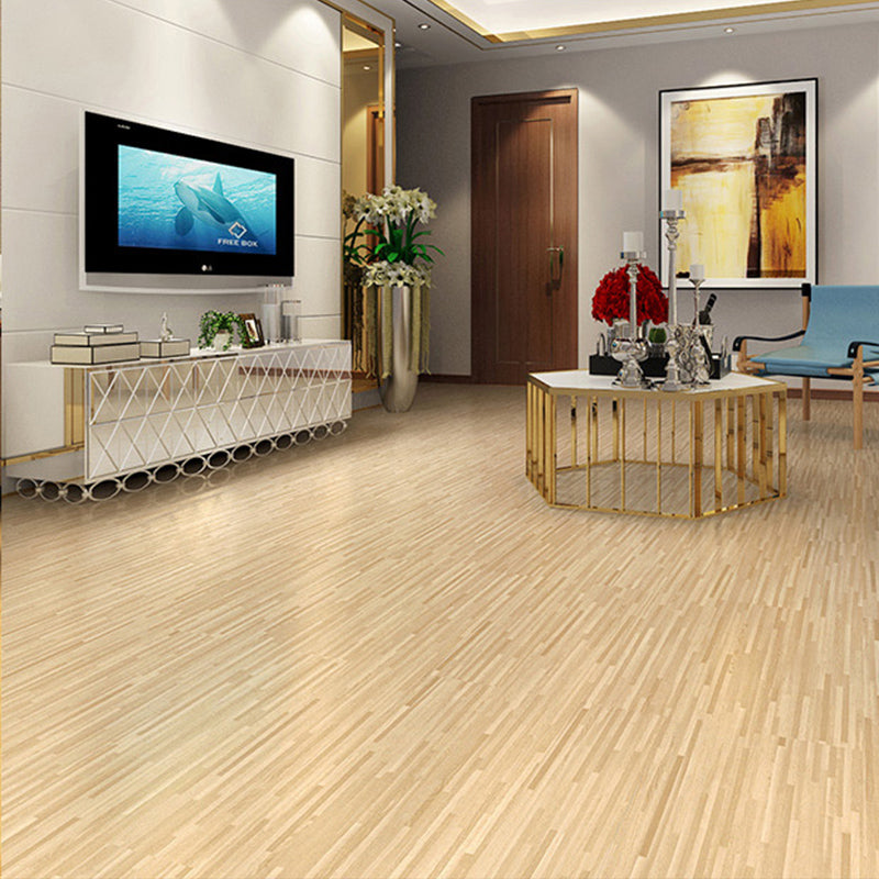 Rectangle PVC Flooring Smooth Peel and Stick Wood Look Vinyl Flooring