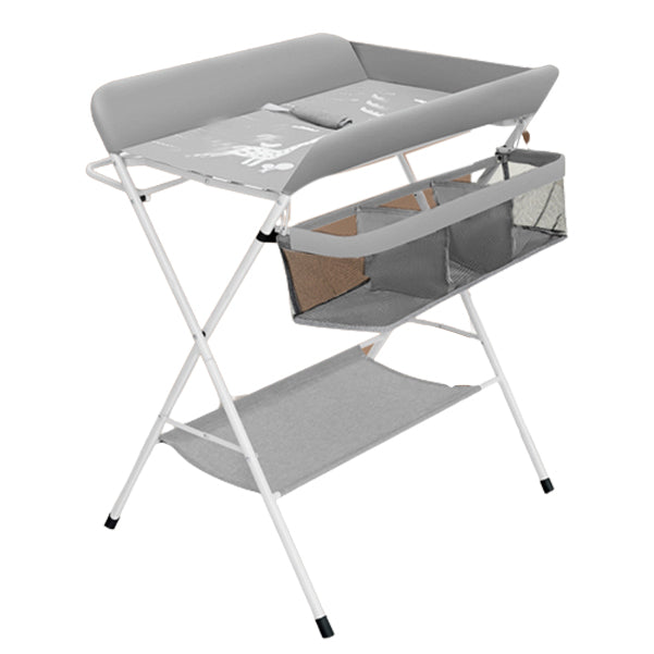 Flat Top Baby Changing Table Portable Changing Table with Safety Rails