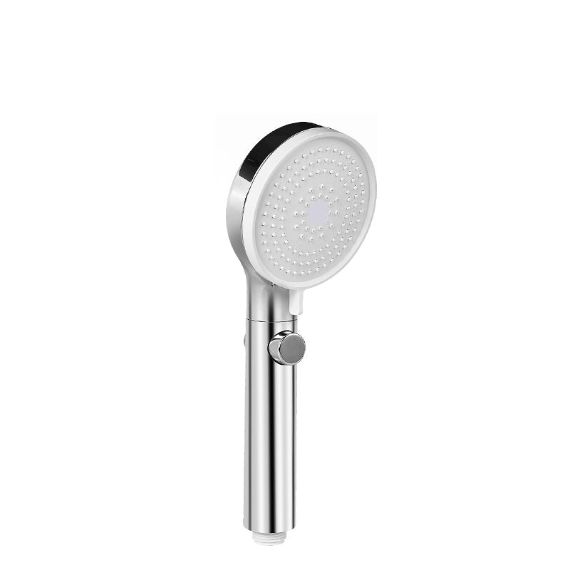 Modern Round Hand Shower 3 Sprays Pattern Wall-Mount Hand Shower