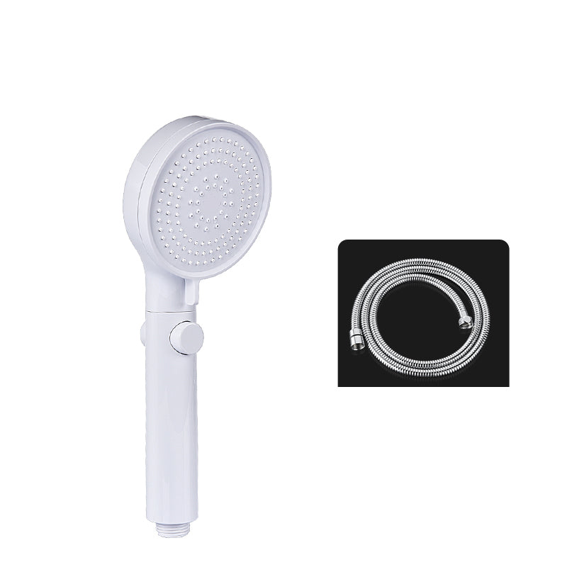 Modern Round Hand Shower 3 Sprays Pattern Wall-Mount Hand Shower