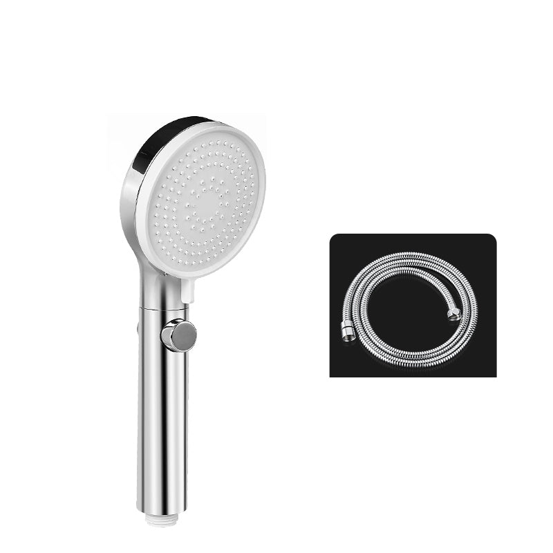 Modern Round Hand Shower 3 Sprays Pattern Wall-Mount Hand Shower