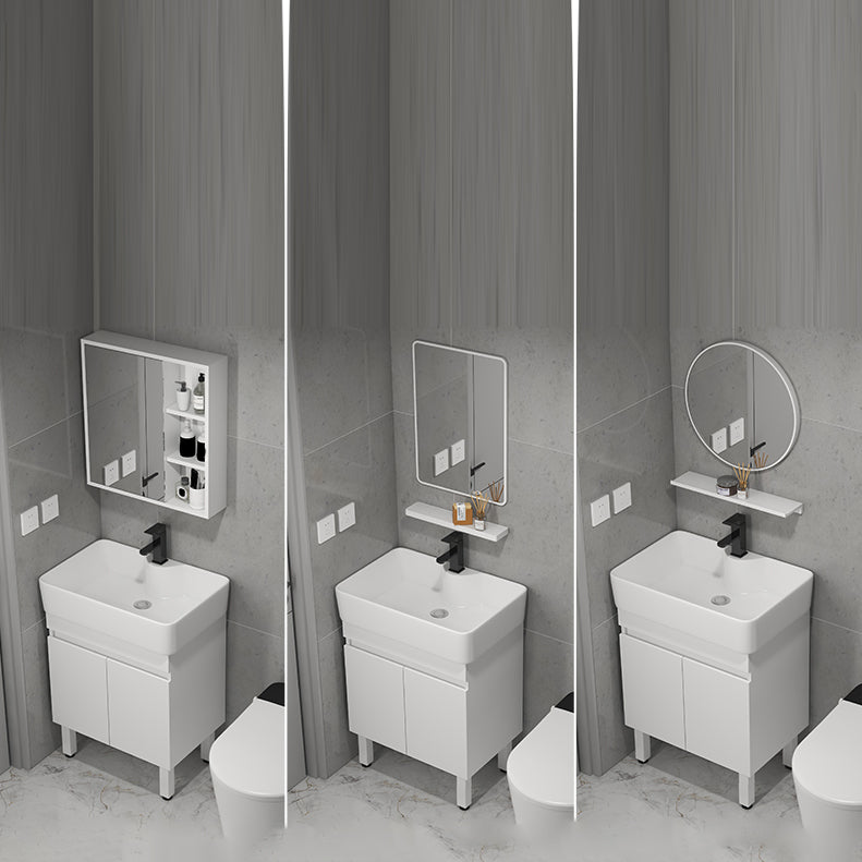 Freestanding Bathroom Vanity Set Modern Faucet Included Bathroom Sink Vanity