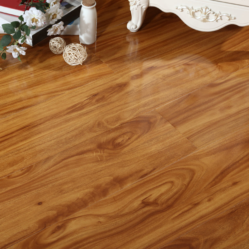 Traditional Wood Flooring Tiles Click-Locking Wire Brushed Flooring Planks