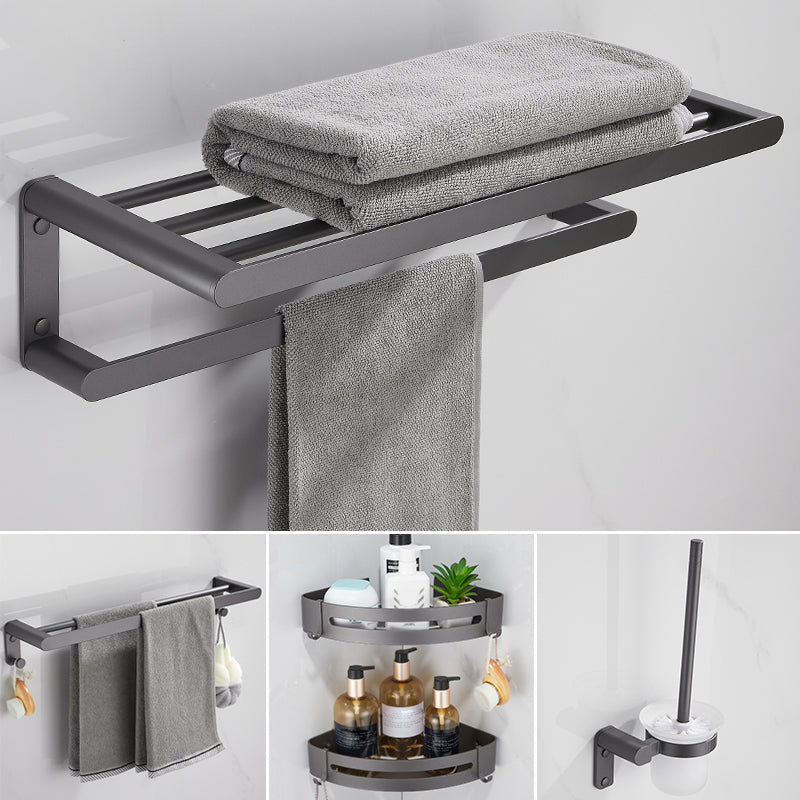 Contemporary Grey Bathroom Accessory As Individual Or As a Set