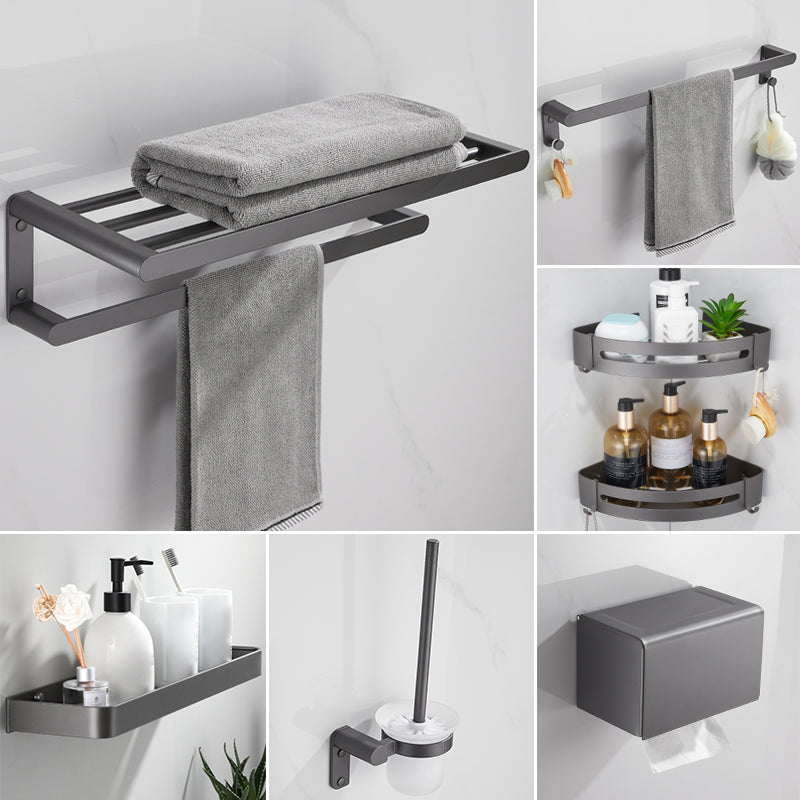 Contemporary Grey Bathroom Accessory As Individual Or As a Set