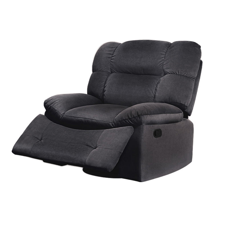 Solid Color Standard Recliner Metal Frame Upholstered Recliner Chair