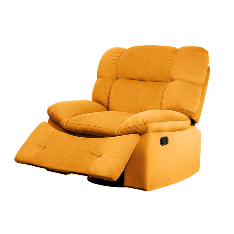 Solid Color Standard Recliner Metal Frame Upholstered Recliner Chair