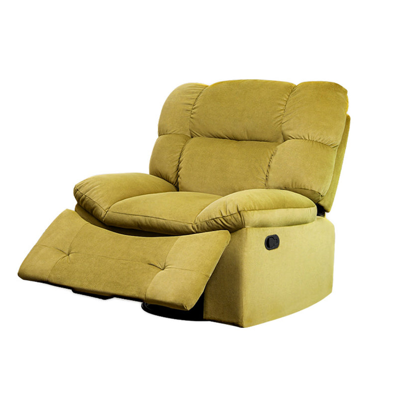 Solid Color Standard Recliner Metal Frame Upholstered Recliner Chair