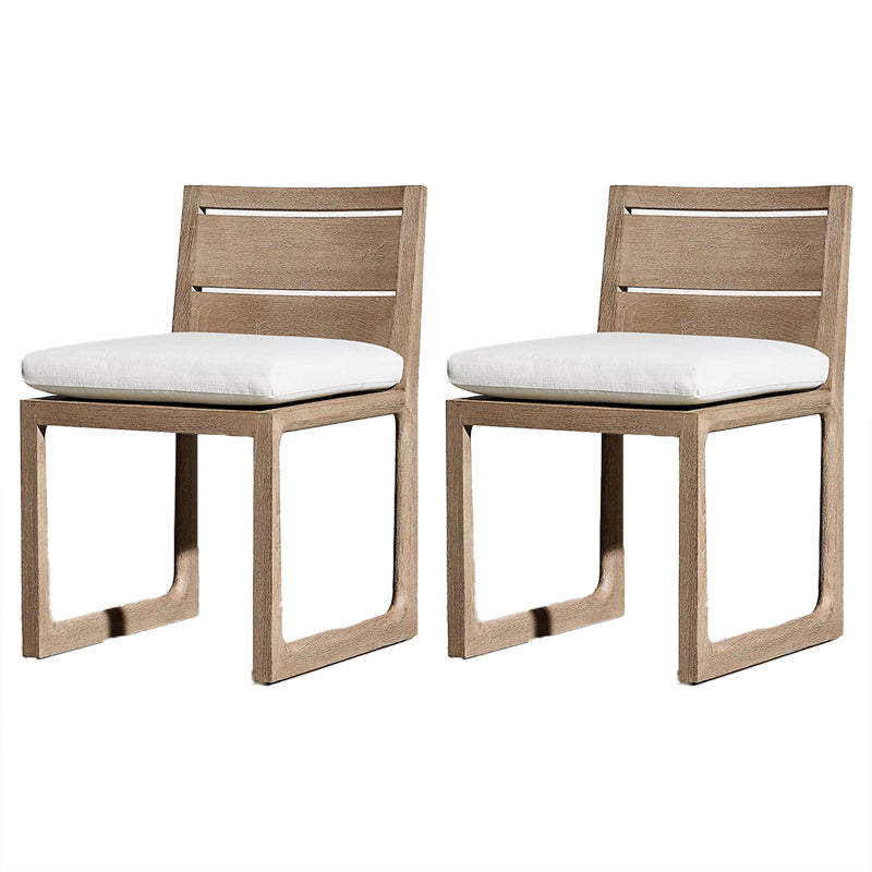 Traditional Outdoor Chair Teak Outdoor Bistro Chair Solid Wood Chair