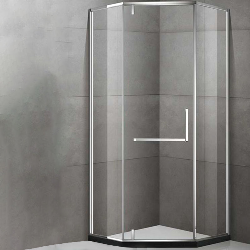 Pivot Framed Shower Bath Door Transparent Tempered Shower Door