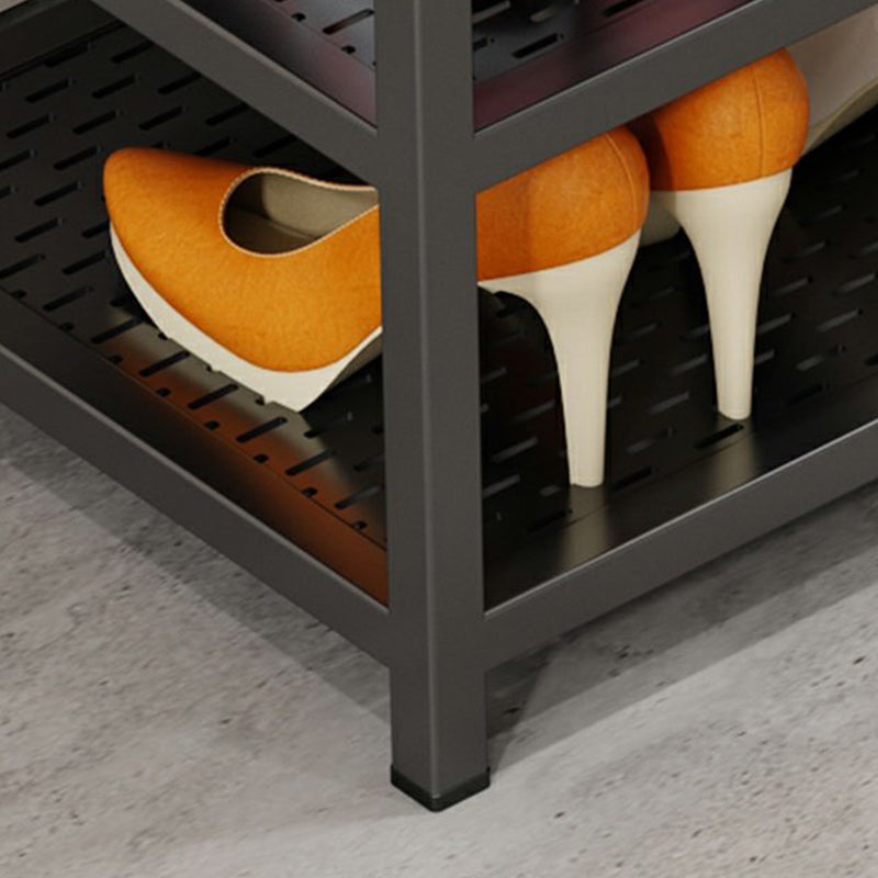 Modern Style Entryway Bench Cushioned Shoe Storage Seating Bench