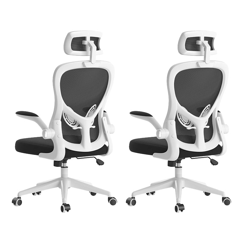 Modern Padded Arms Chair Tilt Mechanism No Distressing Ergonomic Desk Chair