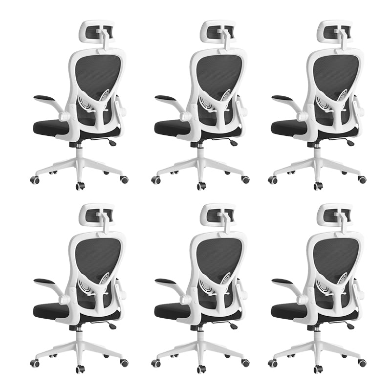 Modern Padded Arms Chair Tilt Mechanism No Distressing Ergonomic Desk Chair