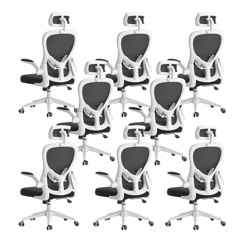 Modern Padded Arms Chair Tilt Mechanism No Distressing Ergonomic Desk Chair