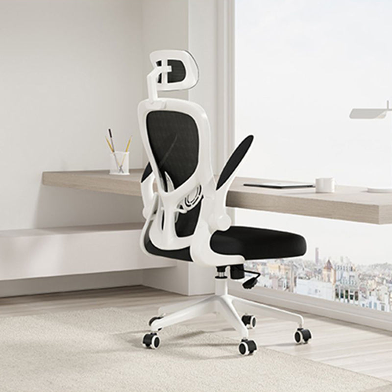 Modern Padded Arms Chair Tilt Mechanism No Distressing Ergonomic Desk Chair