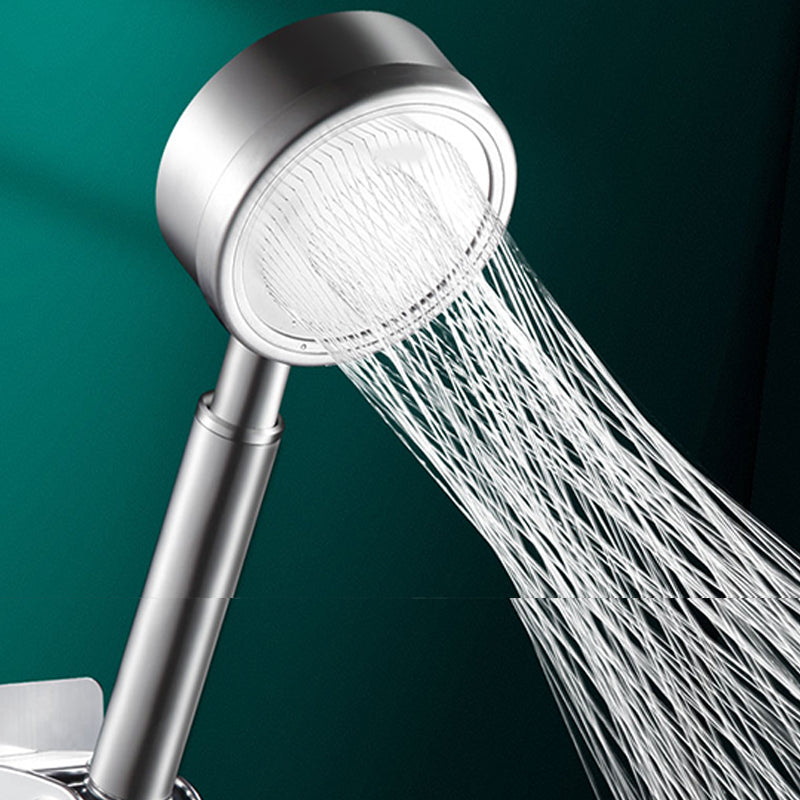 Round Water Filtration Hand Shower Medium Flow Stainless Steel Hand Shower