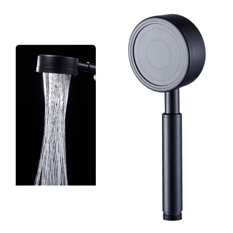 Round Water Filtration Hand Shower Medium Flow Stainless Steel Hand Shower