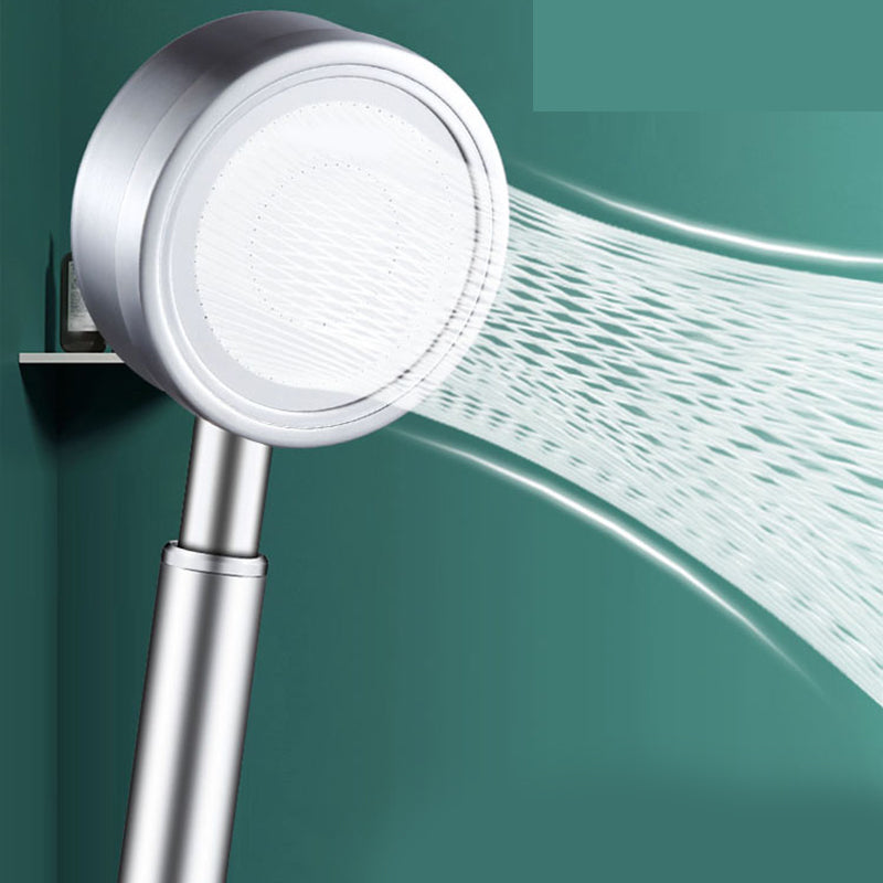 Round Water Filtration Hand Shower Medium Flow Stainless Steel Hand Shower