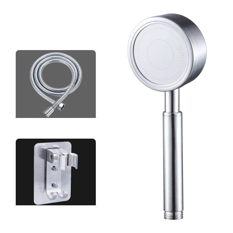 Round Water Filtration Hand Shower Medium Flow Stainless Steel Hand Shower