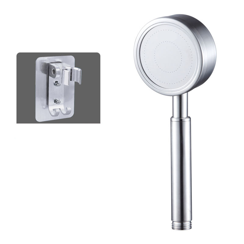 Round Water Filtration Hand Shower Medium Flow Stainless Steel Hand Shower