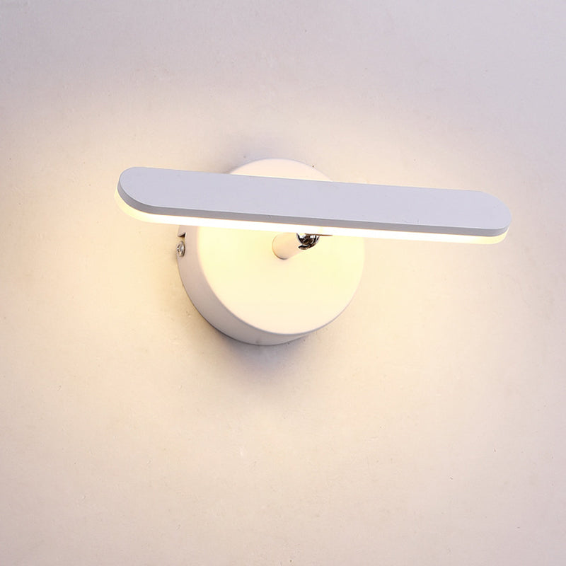 Luz de pared de tocador lineal de aluminio LED moderna LED blanca iluminación en luz natural/cálida para el baño