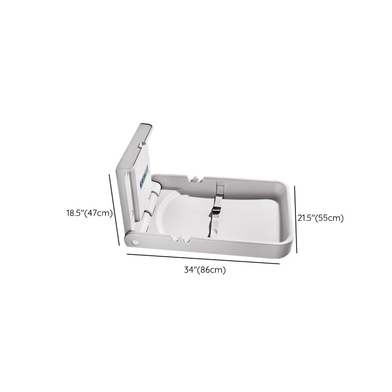 Plastic Baby Changing Table Modern Changing Table with Safety Rails