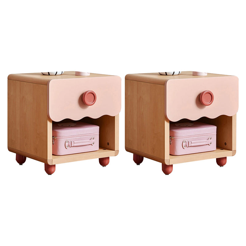 Wooden Bedside Table for Nursery Pink Bedside Table for Nursery