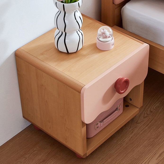 Wooden Bedside Table for Nursery Pink Bedside Table for Nursery