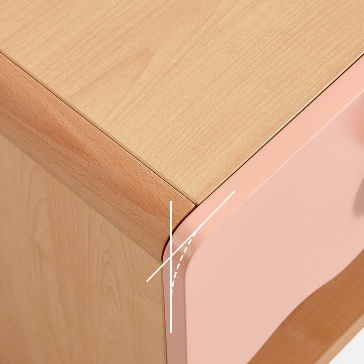 Wooden Bedside Table for Nursery Pink Bedside Table for Nursery