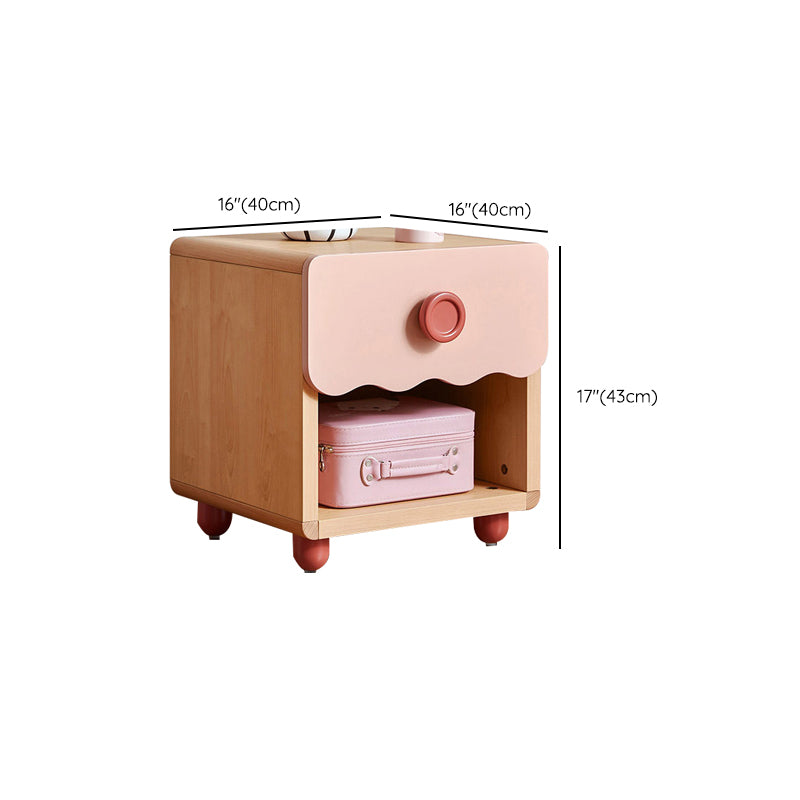 Wooden Bedside Table for Nursery Pink Bedside Table for Nursery