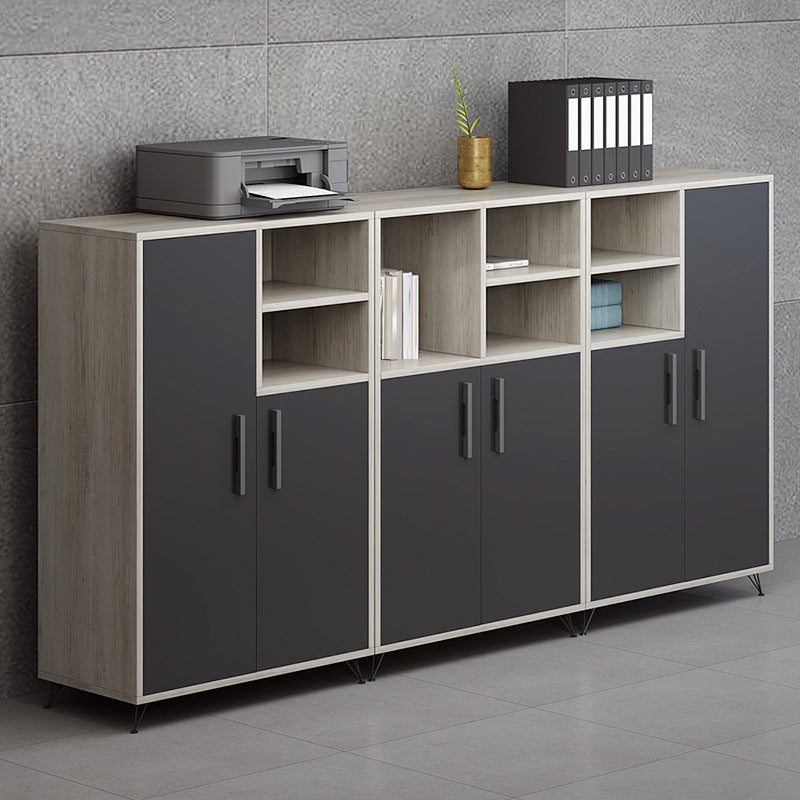 Modern Filing Cabinet Wood Lateral File Cabinet with Locking Storage